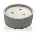 Large Concrete Soy Candle - Crushed Vanilla & Orange